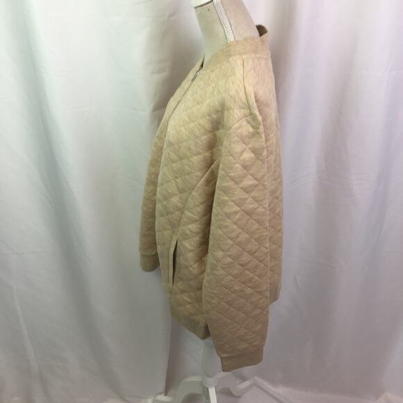 Isaac Mizrahi Live soho Quilted Bomber Jacket S - Picture 11 of 14